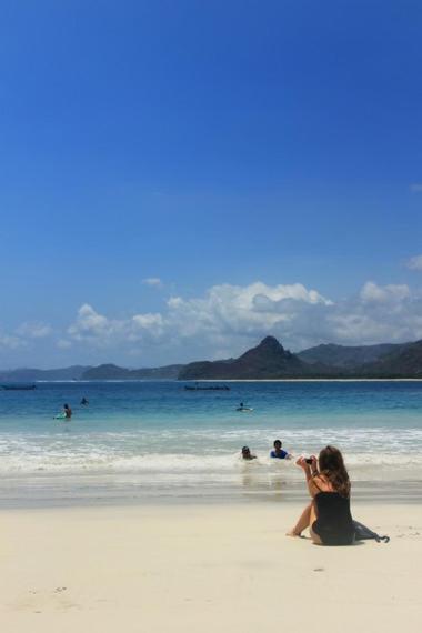 Selong Belanak Bungalows Exterior foto